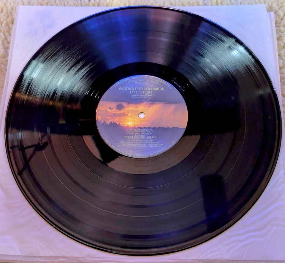 Little Feat 'Waiting For Columbus' MOFI, 2 LPs, ultrasonically cleaned, Mint/NM+ - Image 4 of 4