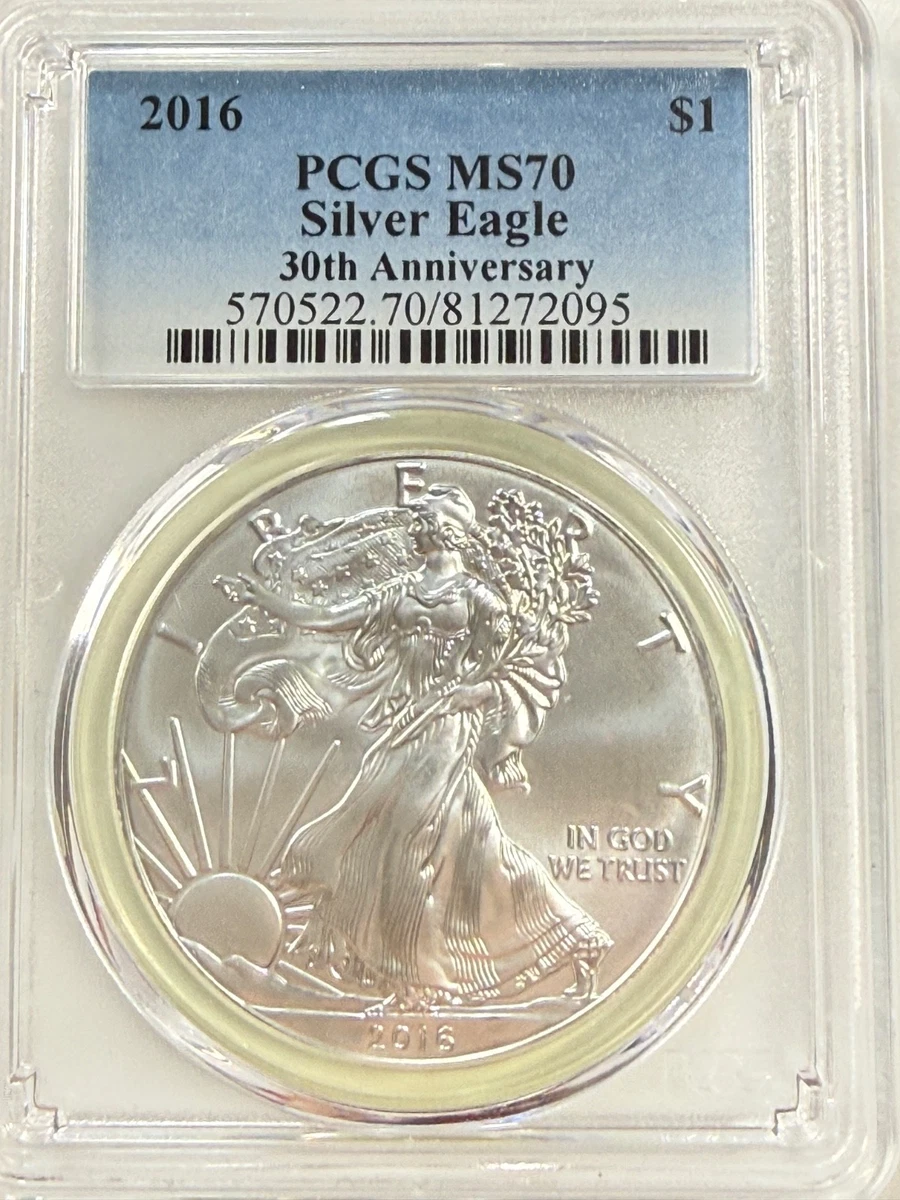 American Eagle MS 70 Graded 2016 Silver Bullion Coins for sale | eBay