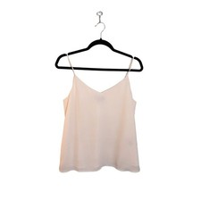 Drapey Off-White Adjustable Cami Top  Banana Republic Sz S 