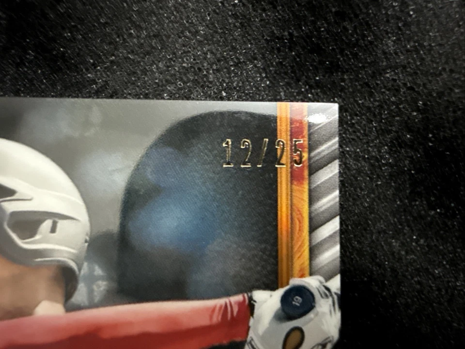 2023 Topps Tribute Orange RC Auto Jerar Encarnacion /25 - Image 3 of 3