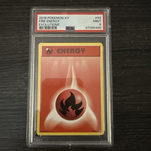 Fire Energy graded PSA 9 for sale on eBay