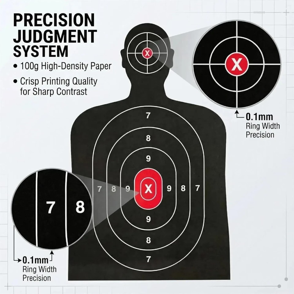 Shooting Target, Targets for Pistol Shooting Targets for the Range ...