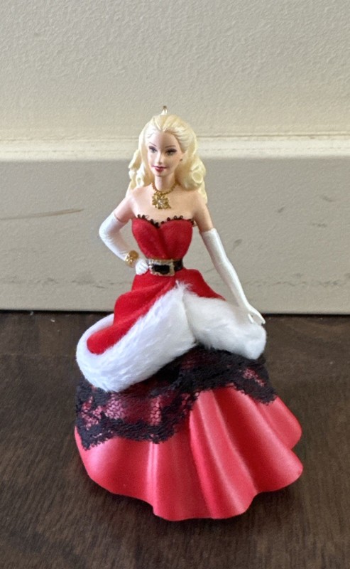 Hallmark Barbie Keepsake Ornament 2007 Celebration Holiday Special Edition Vntg