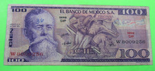 MEXICO, 100 PESOS, P#66a, 1974