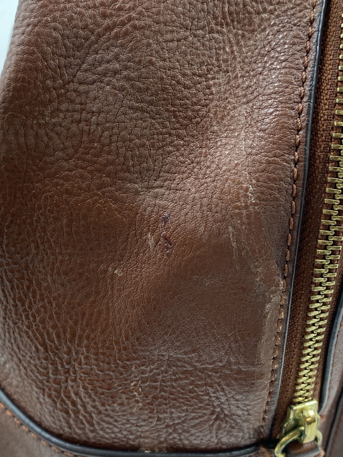 Frye Brown Leather Backpack - image 7