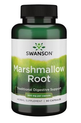 Swanson Marshmallow Root, 500mg - 90 caps (255,17 EUR/kg)