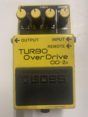 ギター BOSS OD-2R TURBO Over Drive BOSS OD-2R TURBO Over Drive Guitar Effects Pedal 1996 #45