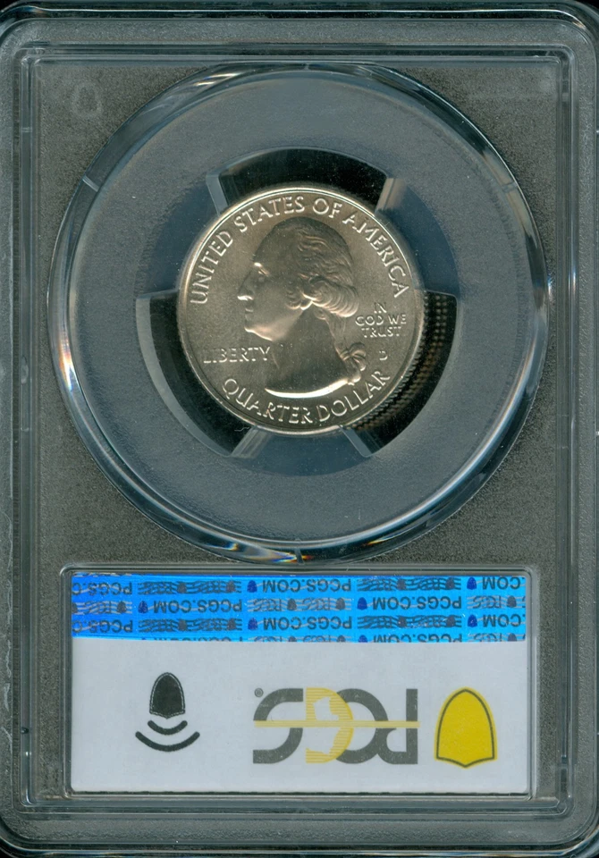 2013 D WHITE MOUNTAIN QUARTER PCGS MS68 PQ MAC FINEST REGISTRY & SPOTLESS * - Image 2 of 4