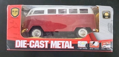 DIE-CAST METAL MODEL VW VAN NEW IN BOX SHUN LI TOYS