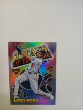 James Wood Titans Of The Game Foil 2026 Topps Series 1 Baseball TOG-15 Nationals