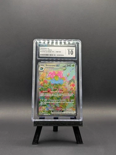 2023 POKEMON SCARLET & VIOLET 151 #198 VENUSAUR CGC 10 GEM MINT