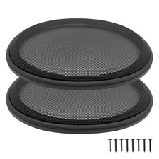 6" x 9" Speaker Grill Covers, Car Speaker Subwoofer Guard Protector, ABS Plas...