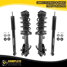 Front Complete Struts & Rear Shock Absorbers for 2013-2015 Honda Civic Sedan