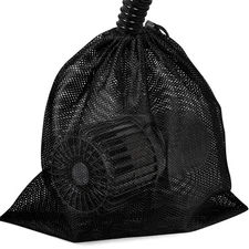 Large Pump Barrier Pond Pump Filter Black Media Nylon Mesh Bag For Pond Swimming