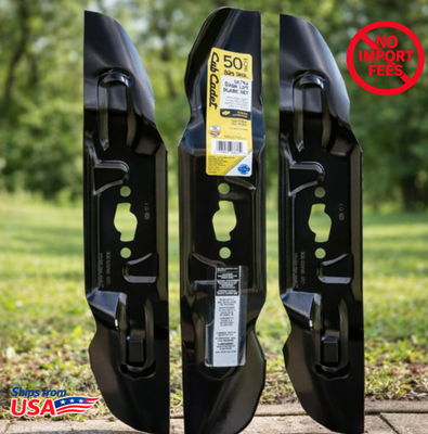 #ad #ad OEM Cub Cadet 490 110 C193 50” Ultra High Lift Blades 3 XT1 ZT1 S Center New $52.50