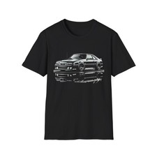 Foxbody Mustang Shirt ? Blacked-Out 5.0 GT Design | Classic Fox Body Muscle Tee