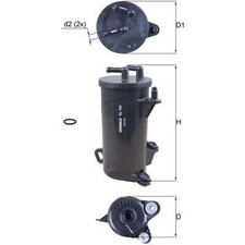 Knecht KL 764D Kraftstofffilter für HONDA CIVIC CR V HR V FK FC RM RU