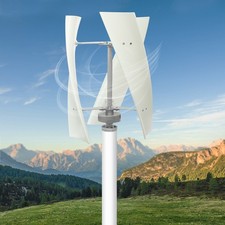 Vertical Axis Wind Turbine Generator 12V/24V ...