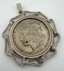 1904 O Morgan Silver Dollar Pendant