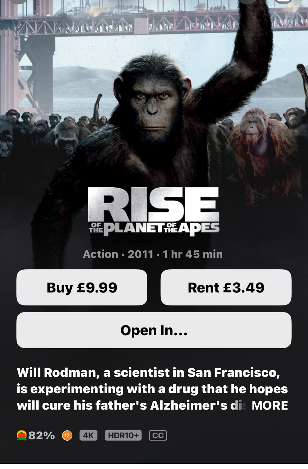 code apple Film ( iTunes )