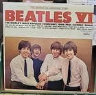 THE BEATLES  BEATLES VI 1965  GREEN TARGET LABEL LP   #6