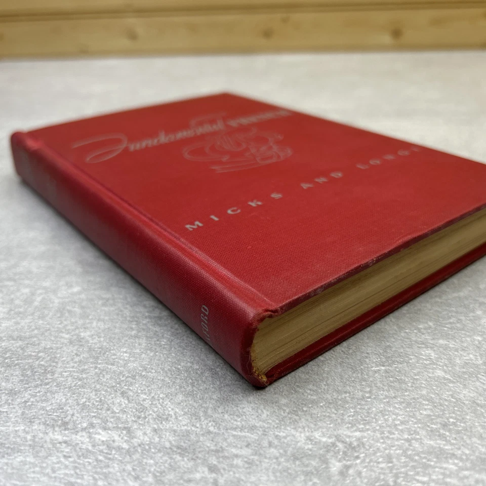 Fundamental French by Micks and Longi 1947 9th Printing Vintage Hardcover Oxford - Image 4 of 4