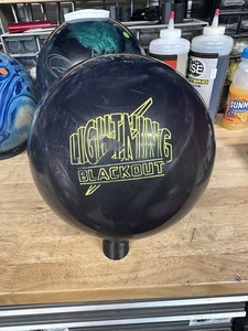 Storm Lightning Blackout Bowling Ball | eBay