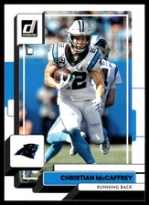 Christian McCaffrey 2022 Donruss #237 Panthers NFL READ FREE SHIP AutographDen