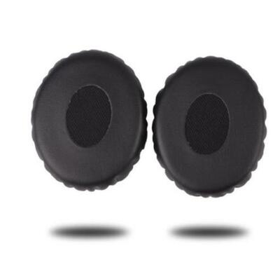 2X Ersatz OHRPOLSTER für Bose On-Ear Headset OE OE2 OE2i SoundTrue Schwarz