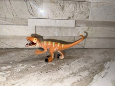 Jurassic Park Dino Battlers Velociraptor Mini Figure Orange Variant