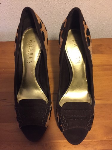 NWOB Lauren Ralph Lauren Leopard Print 