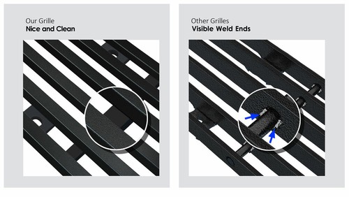 Fits 2007-2013 Chevy Silverado 1500 Black Billet Grille Grill Insert Combo - Picture 4 of 7