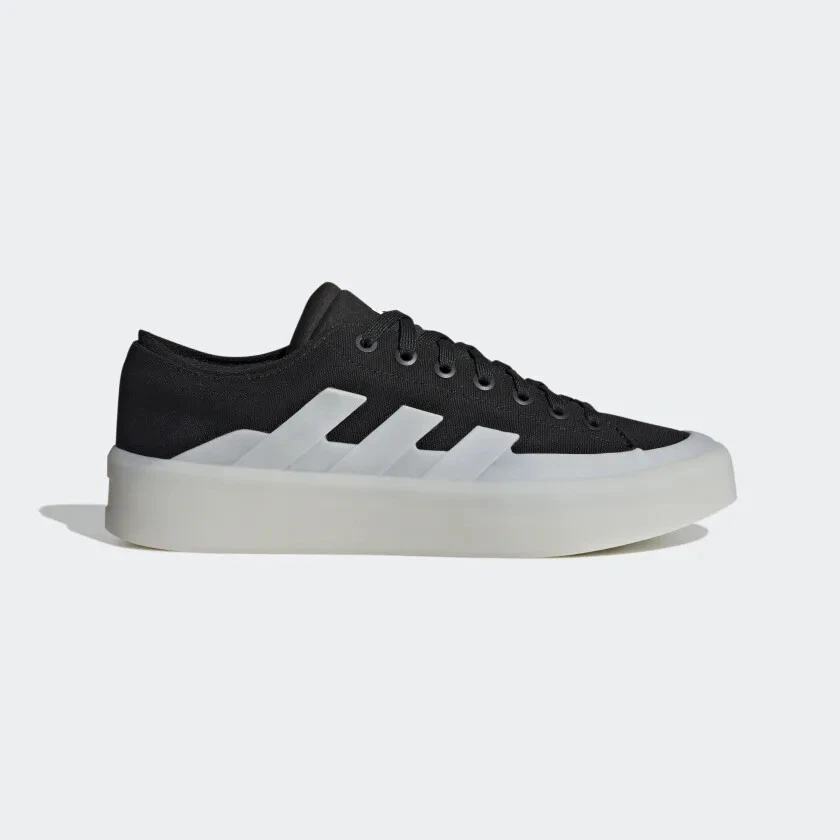 Zapatos adidas negro con cheap blanco