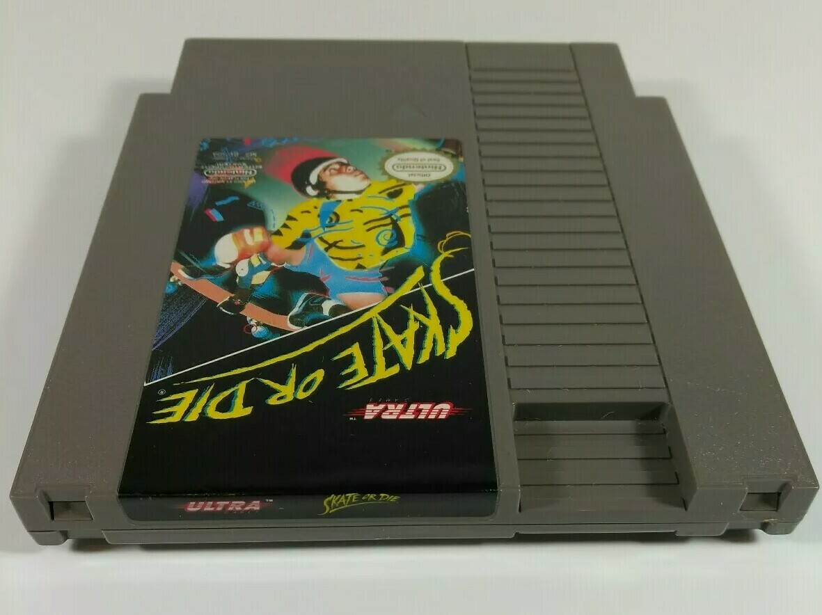 Skate or Die® (1988 NES) Nintendo Original 100% Official Game Pak