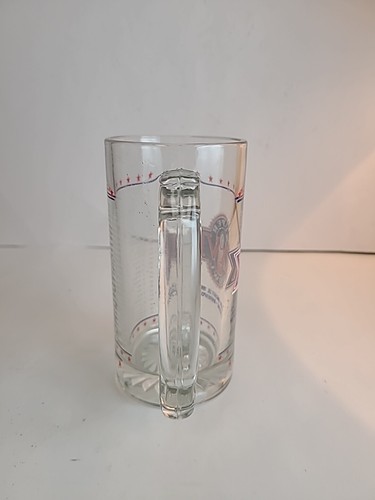 SLIMJIM Collectors Edition 1992 Super Bowl XXVI Glass Beer Mug Stein Vintage - Picture 3 of 8