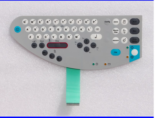 100% NEW For GE Systems MAC1200ST EKG/ECG Machine Membrane Keypad - Foto 1 di 4