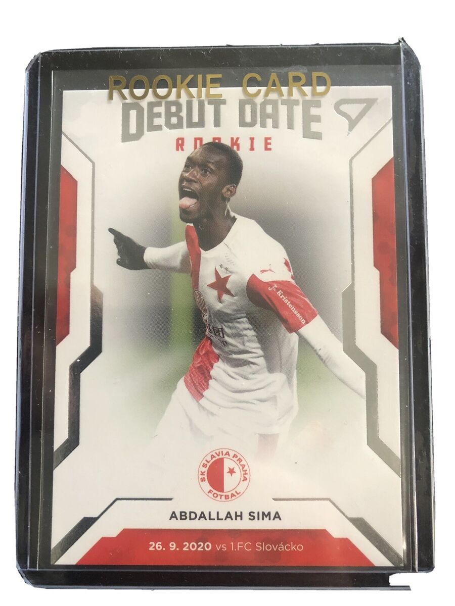 2020-21 SportZoo Abdallah Sima Debut Date Rookie, Slavia Prague,Brighton FC  /199