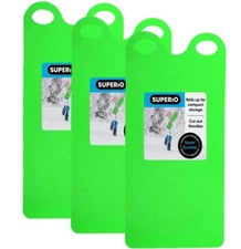 Flexible Snow Sleds Carpet Slider -3 Pack 54" Snowboard for Kids & Adults, Green
