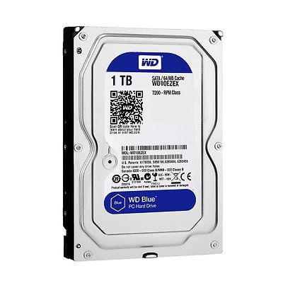 (NEW) WESTERN DIGITAL 1TB BLUE 7200RPM 3.5'' INTERNAL PC HDD HARD DRIVE WD10EZEX