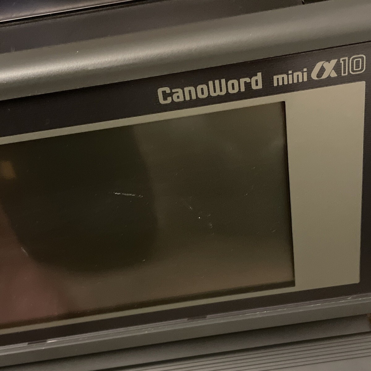 Vintage Japanese Canon CanoWord MINI10 Personal Computer Word