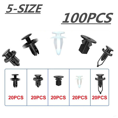 For Toyota 4Runner Set Body Bumper Rivet Retainer Trim Molding Push Pin Clips