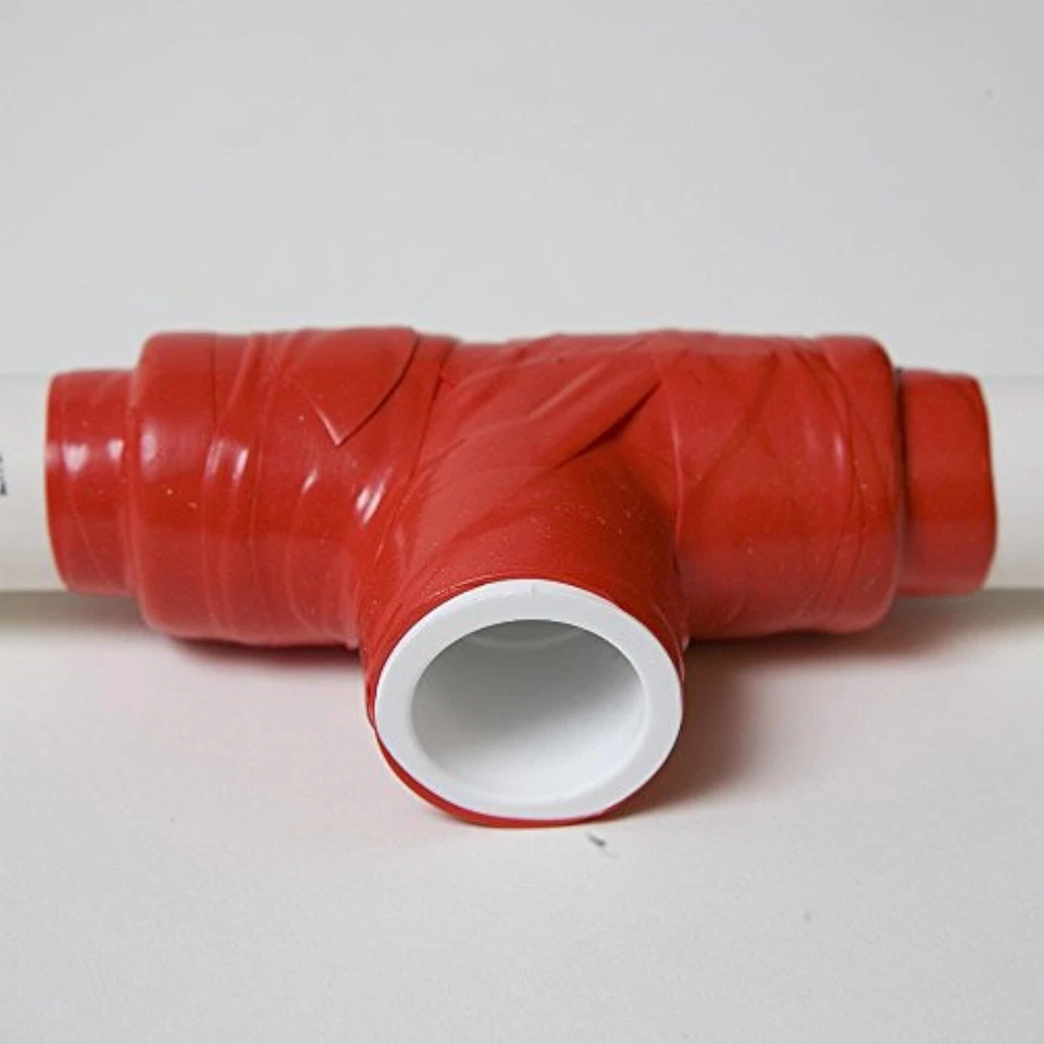 2x Cinta de silicona autofusible con sello elástico rojo/negro 1 pulgada x 10 pies - 20 pies en total Foto 4 de 4