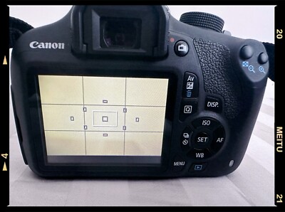 CANON DS126491 EOS REBEL T5 DIGITAL SLR 18MP CAMERA 🌟(without SD