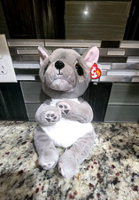 Ty Beanie Babies Bellies WILFRED French Bulldog Medium Size 9"  NWT's