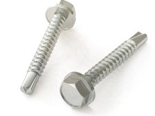 VITI AUTOPERFORANTI TESTA ESAGONALE FINTA RONDELLA PIANA DIN 7504-K