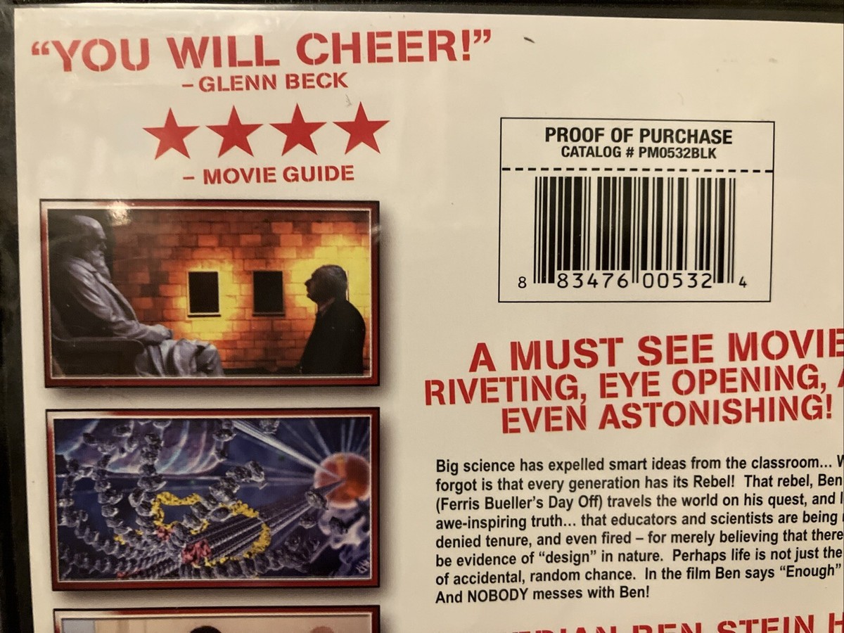Ben Stein Expelled - No Intelligence Allowed DVD 2008 for sale