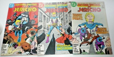 Jericho Hefte 3, 4 & 6 DC Comics 1986/87