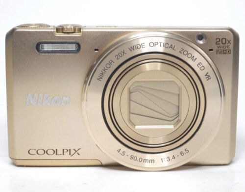 カメラ デジタルカメラ Nikon COOLPIX S7000 Digital Camera W. 20x Zoom Wide Lens Gold