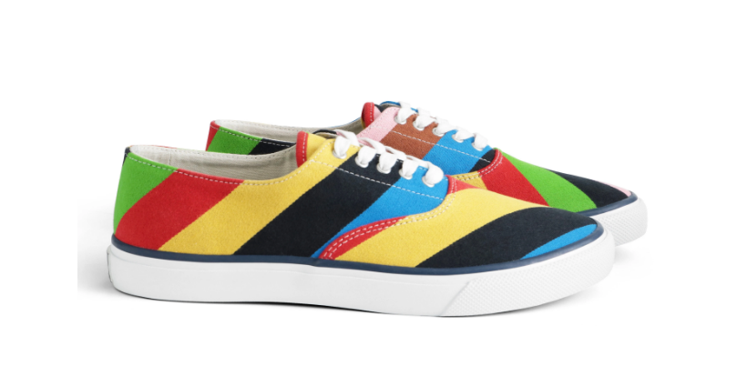 Sperry x Rowing Blazers Top Siders 'Croquet Stripers' STS22869 Men’s Size