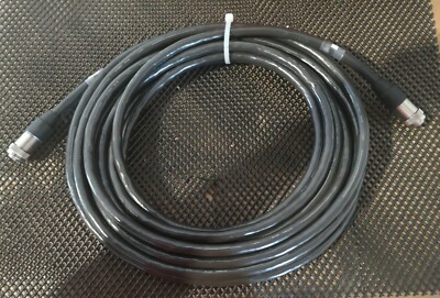 KUKA Roborter X81 12120 Kabel schwarz mit 13-poligem Stecker male/female 10m NEU